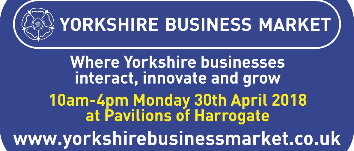 Don’t forget to register your free place at the Yorkshire Business Market